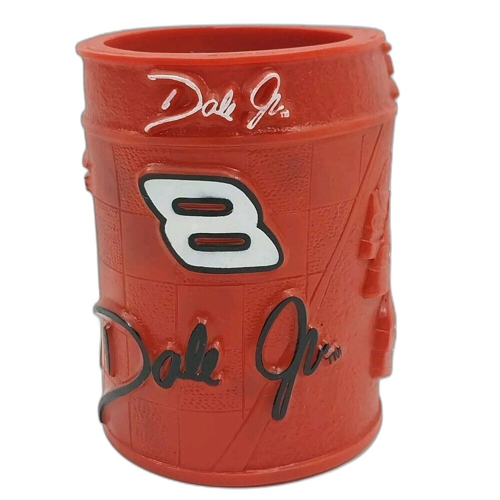 Dale Earnhardt Jr. #8 Can Koozie Winners Circle NASCAR Red and Black #N078